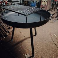 barbecue in ferro rotondo