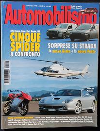 Rivista Automobilismo 09/98 HondaDaewooFerrari