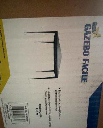 Gazebo per esterno