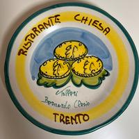 Piatto del Buon ricordo- Ristorante Chiesa Trento