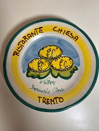 Piatto del Buon ricordo- Ristorante Chiesa Trento