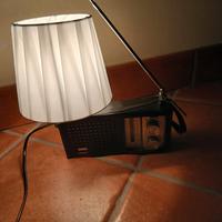 lampada da tavolo vintage radio 