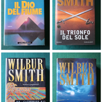 QUATTRO LIBRI COPERTINA RIGIDA Wilbur Smith