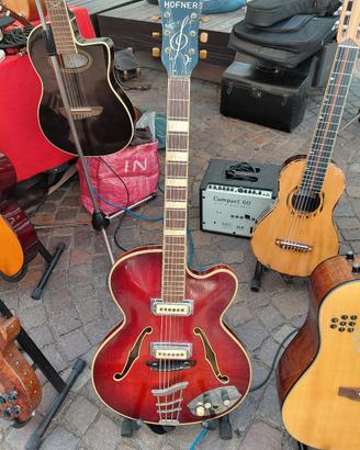 CHITARRA SEMIACUSTICA HOFNER DEL 1963