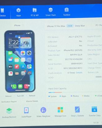 used iPhone 17 Pro Max — 256GB 