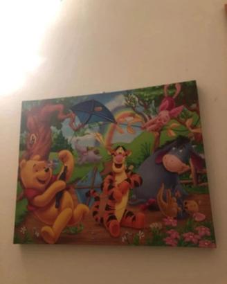 Quadro Cameretta Winnie the Pooh e Amici -Disney