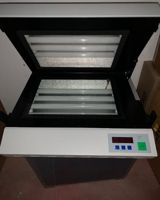 Bromografo AZ210 e vasca incisione