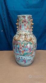 Antico Vaso Porcellana Cinese Guangxu 1870-1900 