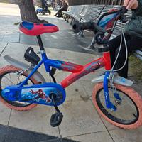 Bicicletta spiderman 14"
