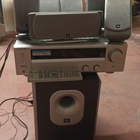 Home Theatre 6.1 casse JBL amplificatore Kenwood