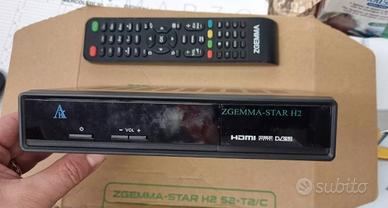 Zgemma H2  Decoder Combo con Tuner - Nero.

Usato 