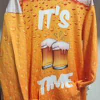 Felpa BIRRA acetata L/XL