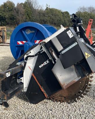 ESCAVATRICE A RUOTA SIMEX T 450 S scavo mm 50