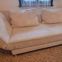 divano velluto coste beige 