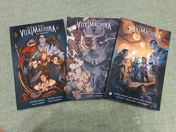 Fumetti Vox Machina numeri 1-2-3