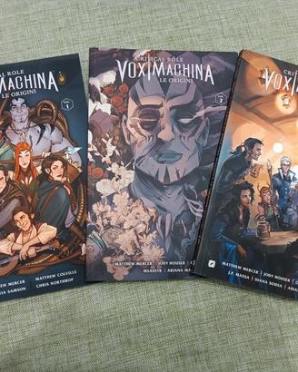 Fumetti Vox Machina numeri 1-2-3