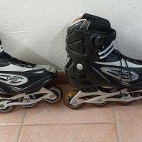 pattini in linea Roces n. 46 + borsa