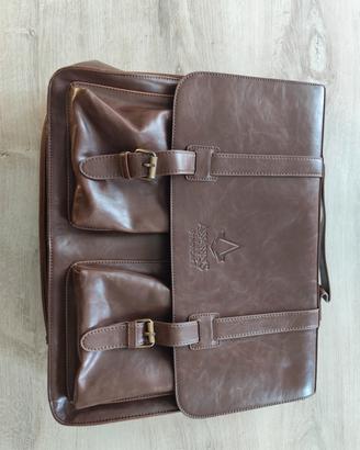 Borsa Assassin's Creed Syndacate in Pelle Marrone