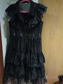 vestito ragazza gotico