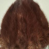 Colbacco pesante code di visone anni 70