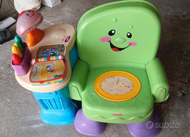 poltroncina Canta e Impara Fischer price