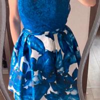 Abito cerimonia impero couture diamonds + stola