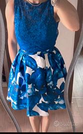 Abito cerimonia impero couture diamonds + stola