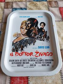 Vassoio Latta Vintage Film Il Dottor Zivago