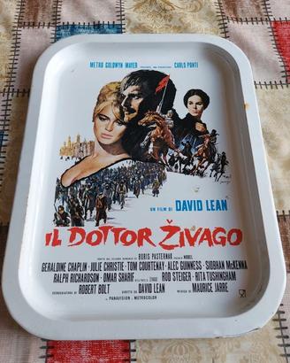 Vassoio Latta Vintage Film Il Dottor Zivago