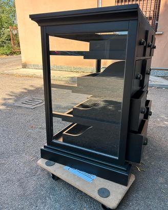 cassettiera/mobiletto da esposizione