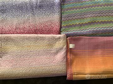 4 copriletto cm 210x250 per piazza e 1/2