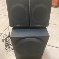 Casse audio inspire P380 2.0 + camera usb HP