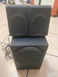 Casse audio inspire P380 2.0 + camera usb HP