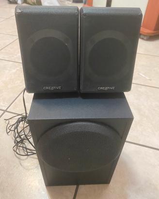 Casse audio inspire P380 2.0 + camera usb HP