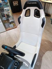 Playseat Evolution sedile gaming bianco completo d