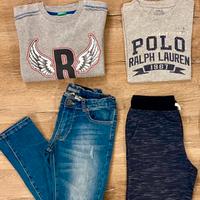 Lotto Bambino con Ralph Lauren Tg 8-10