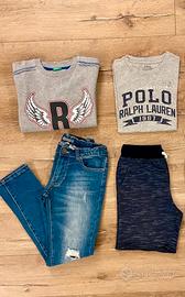 Lotto Bambino con Ralph Lauren Tg 8-10