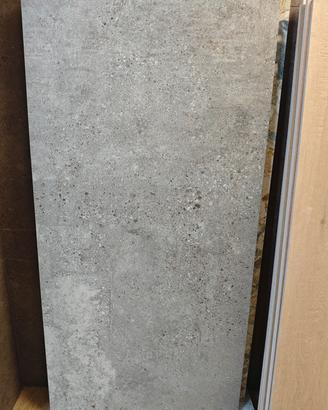 Piastrelle 120x60 grigio scuro gres porcellanato 