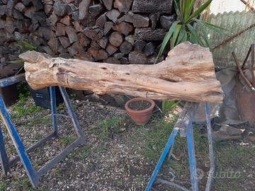 Travi Tronchi in Olivo per camini e Barbecue