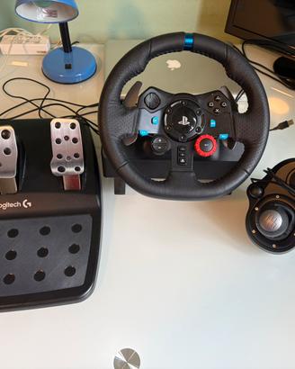 Logitech G29 SE + Cambio manuale