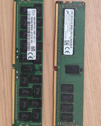 RAM DDR4 ECC vari tagli