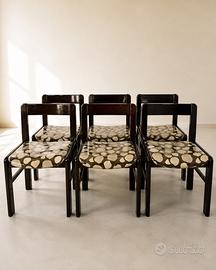 Set di 6 sedie Italia anni ’70