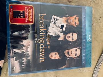 The twilight breaking dawn 1-2 blue ray