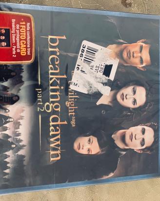 The twilight breaking dawn 1-2 blue ray