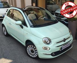 Fiat 500 Cabriolet 1.2 Lounge Latte&Menta Navi Sol