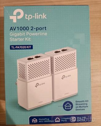 TP-link AV1000 2-port Gigabit powerline