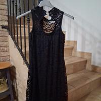 Tubino nero di pizzo