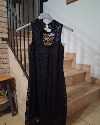 Tubino nero di pizzo