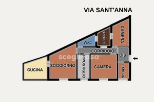 Appartamento piano terra - carini zona agliastrell