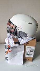 Casco sci HEAD Cinema W Visor Bianco